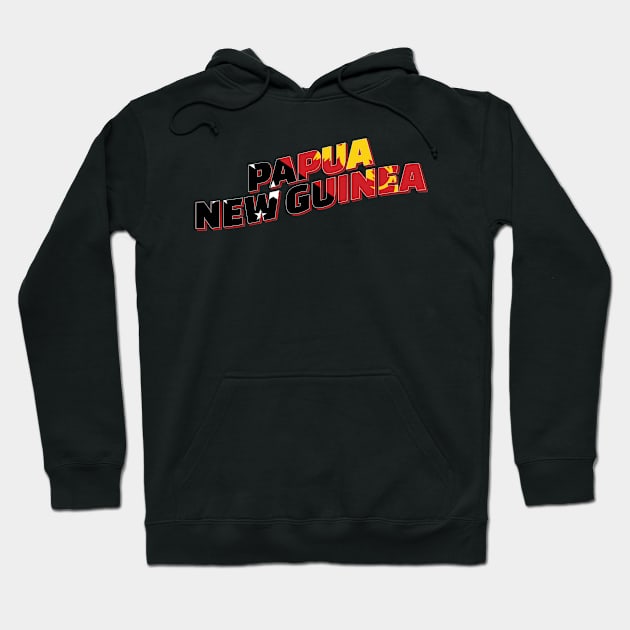 Papua New Guinea Vintage style retro souvenir Hoodie by DesignerPropo